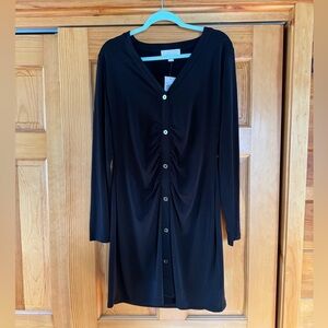 Michael Kors Black Long Sleeve Dress